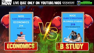 🔥 LIVE NIOS Quiz Show: B STUDY  (320) vs ECOMO,ICS  (319)! Join Now & Test Your Knowledge!