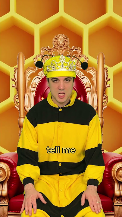 Bee betrays the whole hive #comedy #music #parody of #pleasepleaseplease by #sabrinacarpenter