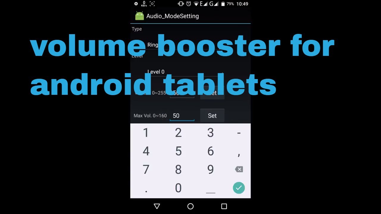 Volume Booster For Android Tablets YouTube Volume Booster For Android Tablets YouTube