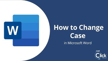 How to Change Case in Microsoft Word (e.g. from UPPERCASE to lowercase)