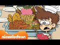 Weirdest &amp; Funniest Loud House Dinners! 🍝 | Nickelodeon UK