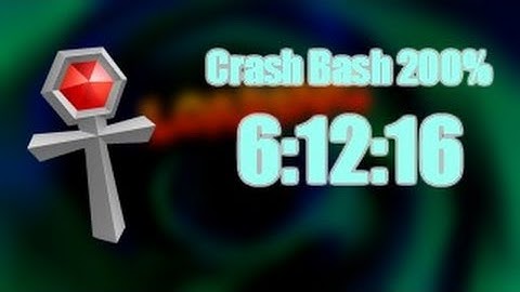 Crash Bash [PS1] - 200% Speed Run in 6:12:16 (Live Commentary)