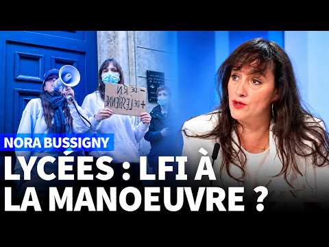 Blocus des lycées : quelle influence de LFI ? Nora Bussigny