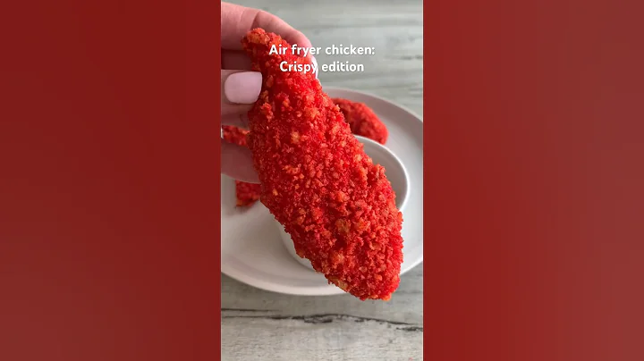 Have you tried Flamin’ Hot Cheetos? Air fryer chicken: Crispy Edition #easyrecipe #shorts