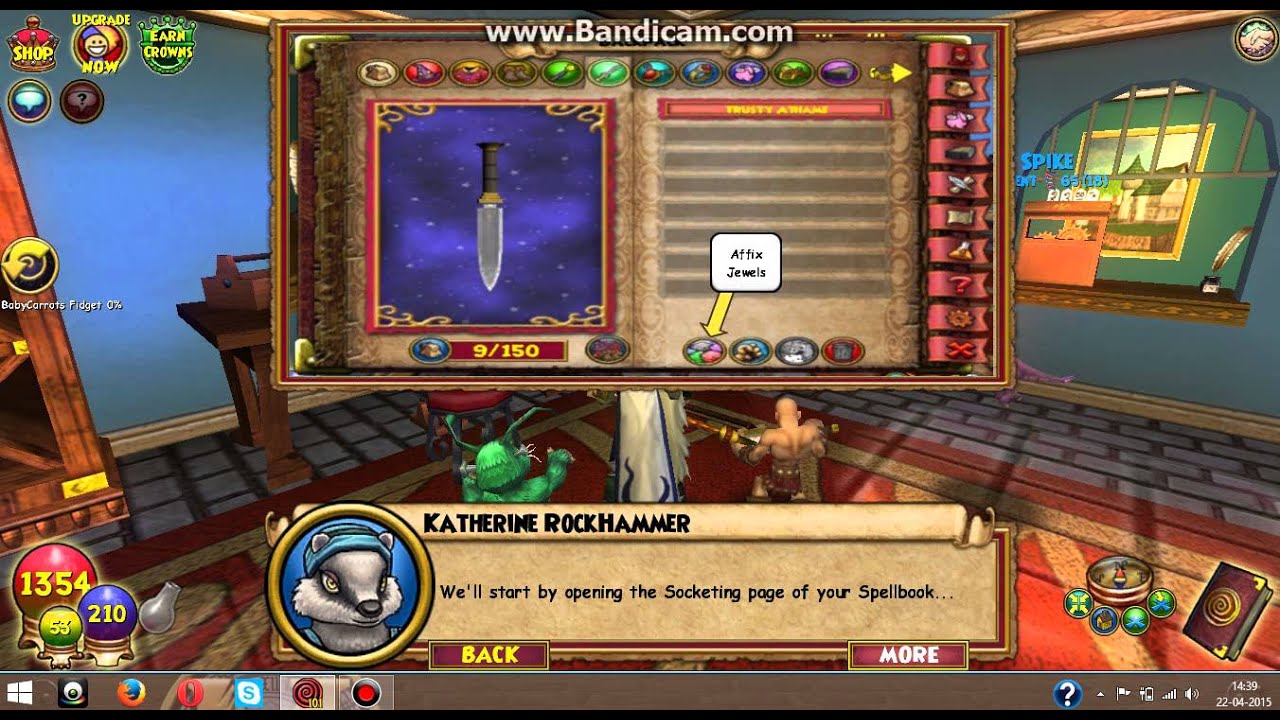 WIZARD101 JEWEL SOCKETING YouTube