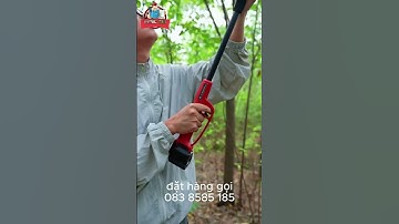 Kéo cắt cành trên cao chạy pin  #tools #review #diy #diytools #wood #kéocắtcành #kéocắtcànhtrêncao