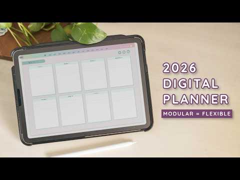 This Planner Adapts To Your Life  | 2026 Digital Planner Walkthrough