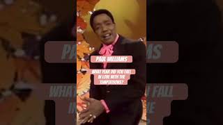 The Temptations Live on Ed Sullivan | Paul Williams Leads (1969) #classicmotown #thetemptations