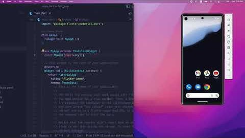2- Set up an Editor & Test Drive (Flutter Docs)