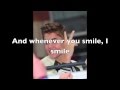 U Smile Justin Bieber Lyrics (Acoustic Version)