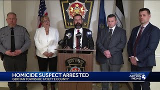 Homicide suspect arrested in death of 83-year-old Fayette County man