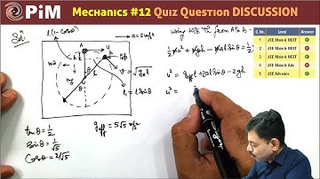 Accelerated Frame Circular Motion for JEE & NEET | #PhysicsGalaxyPIM Quiz Discussion Mechanics