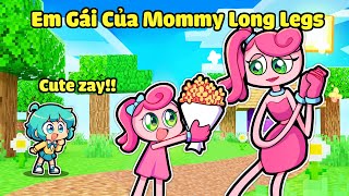 YUMMIE 1 NGÀY TRỞ THÀNH EM GÁI CỦA MOMMY LONG LEGS TRONG MINECRAFT*MOMMY LONG LEGS CÓ EM GÁI 🥰💖