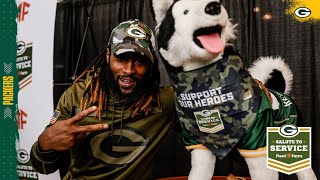 Campaign launch: Packers, Fleet Farm kick off ‘Salute to Service’
