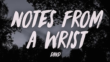 d4vd - Notes From A Wrist (Lyrics)