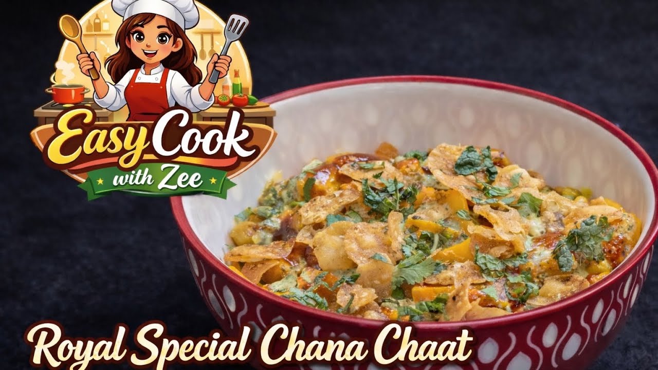 Royal Special Chana Chaat | Perfect Iftar & Party Recipe