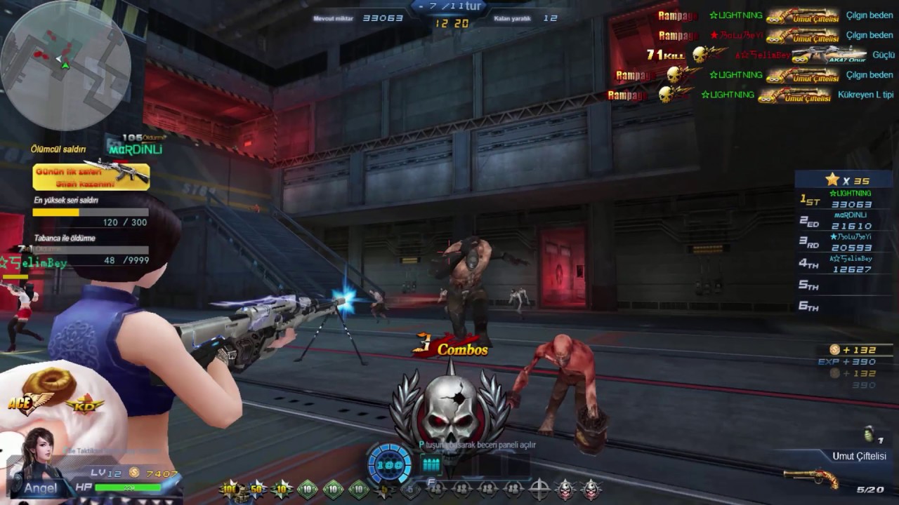 First Blood Avalanche Takımı İle Yeni Pve Modu [Ölümcül Saldırı]