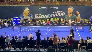 RAFAEL NADAL VS CASPER RUUD EXHIBITION MATCH (BELO HORIZONTE 2022)