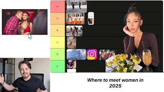 where to meet women worth dating in 2025 (TIER LIST)
