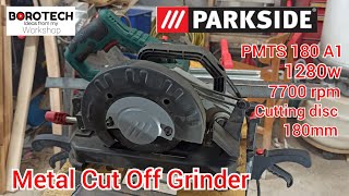 PARKSIDE Metal Cut-Off Grinder PMTS 180 A1 1280W Metal Chop Saw
