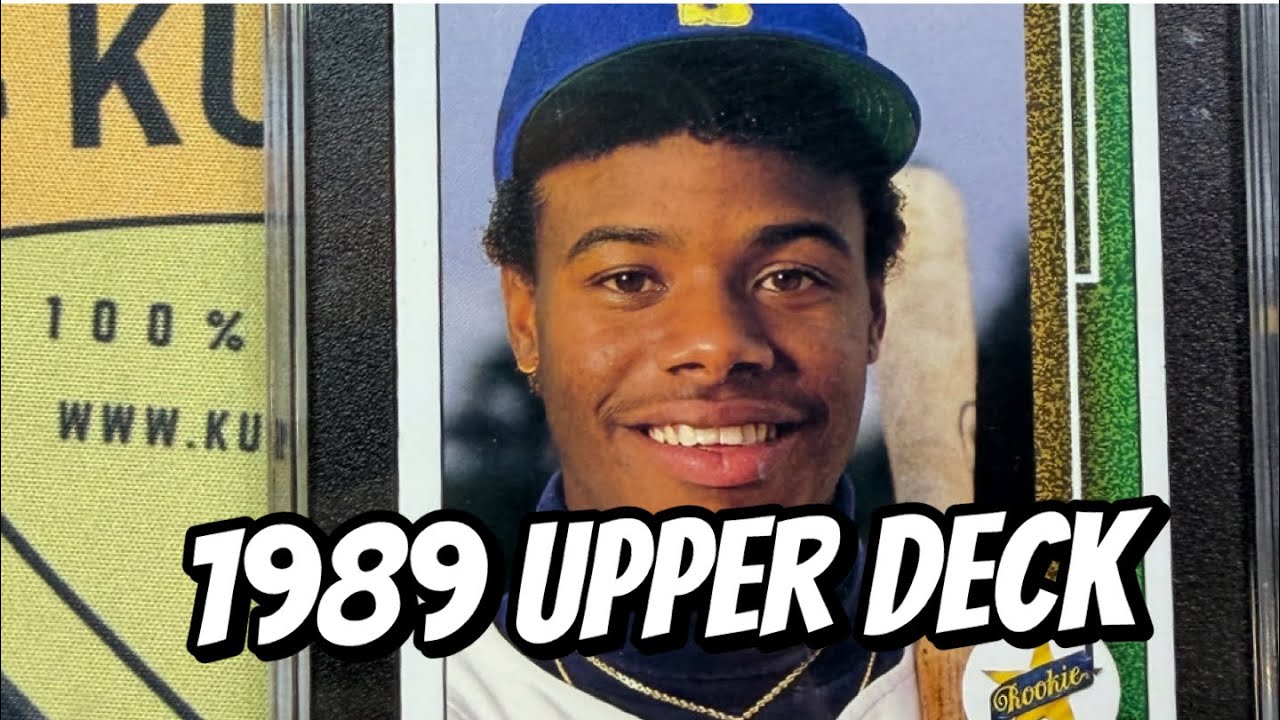 Кен Гриффи младший, новичок Upper Deck 1989 года.