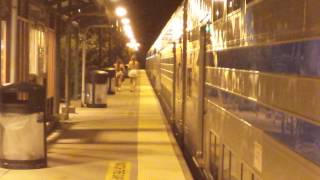 Train #2718 EB 9:16 PM @ Hampton Bays Station