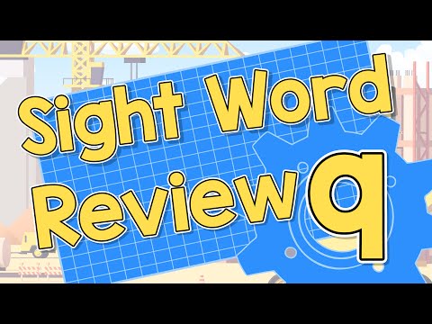 Sight Word Review (List 17 and 18)