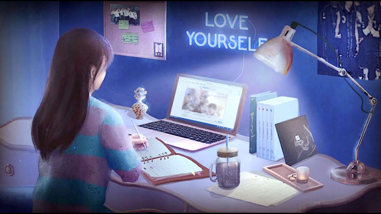 BTS calling while you’re studying (with rain) 📞 ASMR