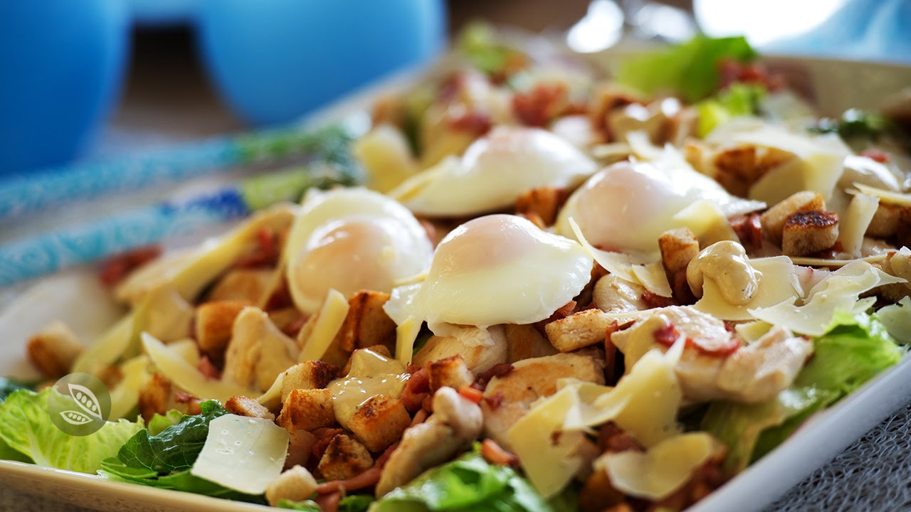 Chicken Caesar Salad - Julie Goodwin recipe - YouTube