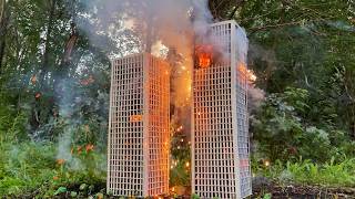 Two Skyscrapers Explode!