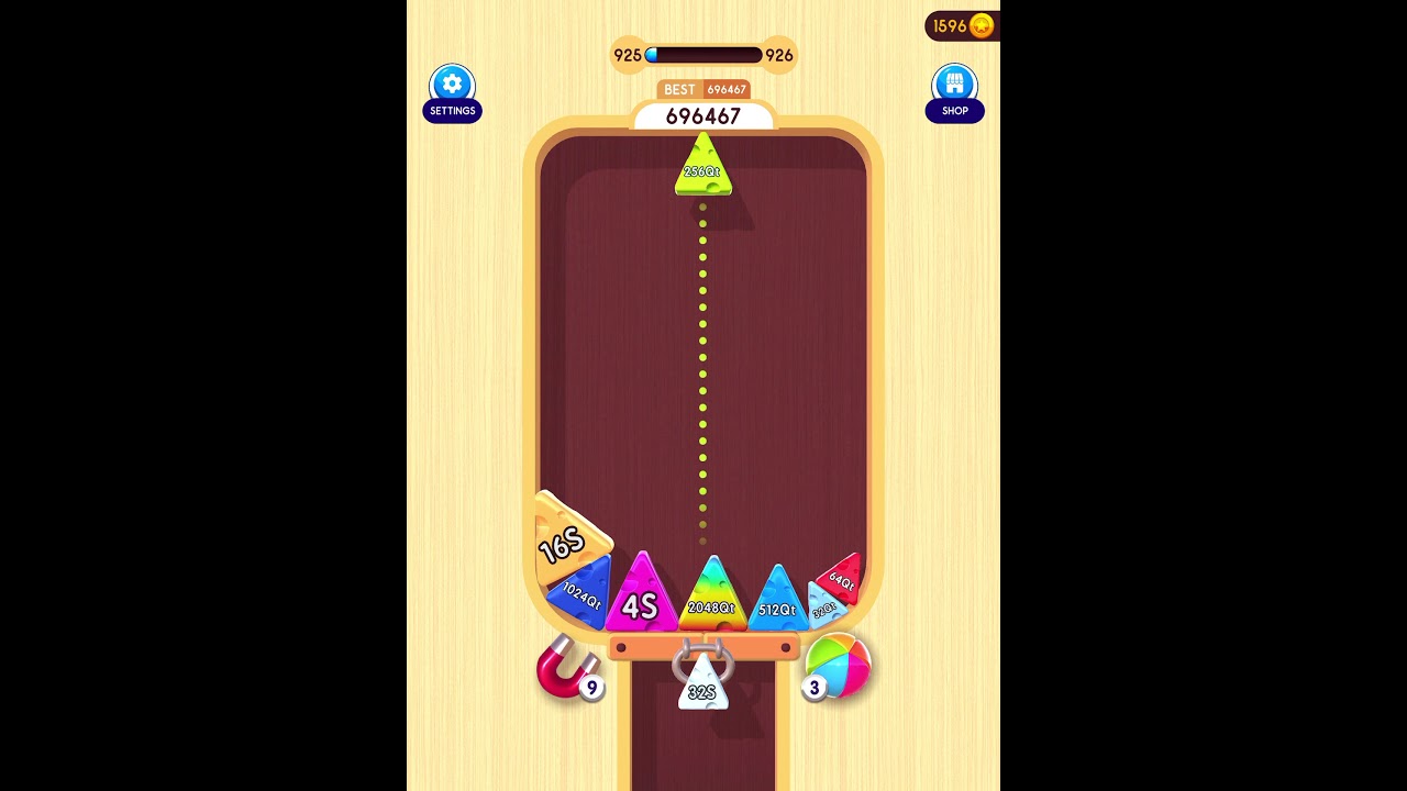 2048 balls ongoing high score