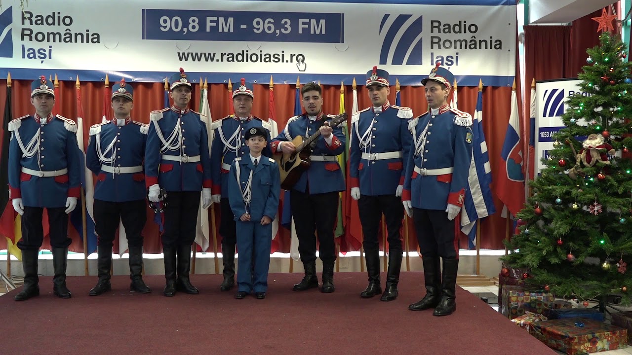 Jandarmeria Română - colinde la Radio Iași doar sangue tatuagem