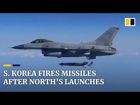 South Korea fires back after Pyongyang launches 23 ballistic missiles