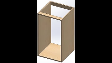 SolidWorks Tutorial 01: Modeling a Bottom Kitchen Unit (Without Drawers)