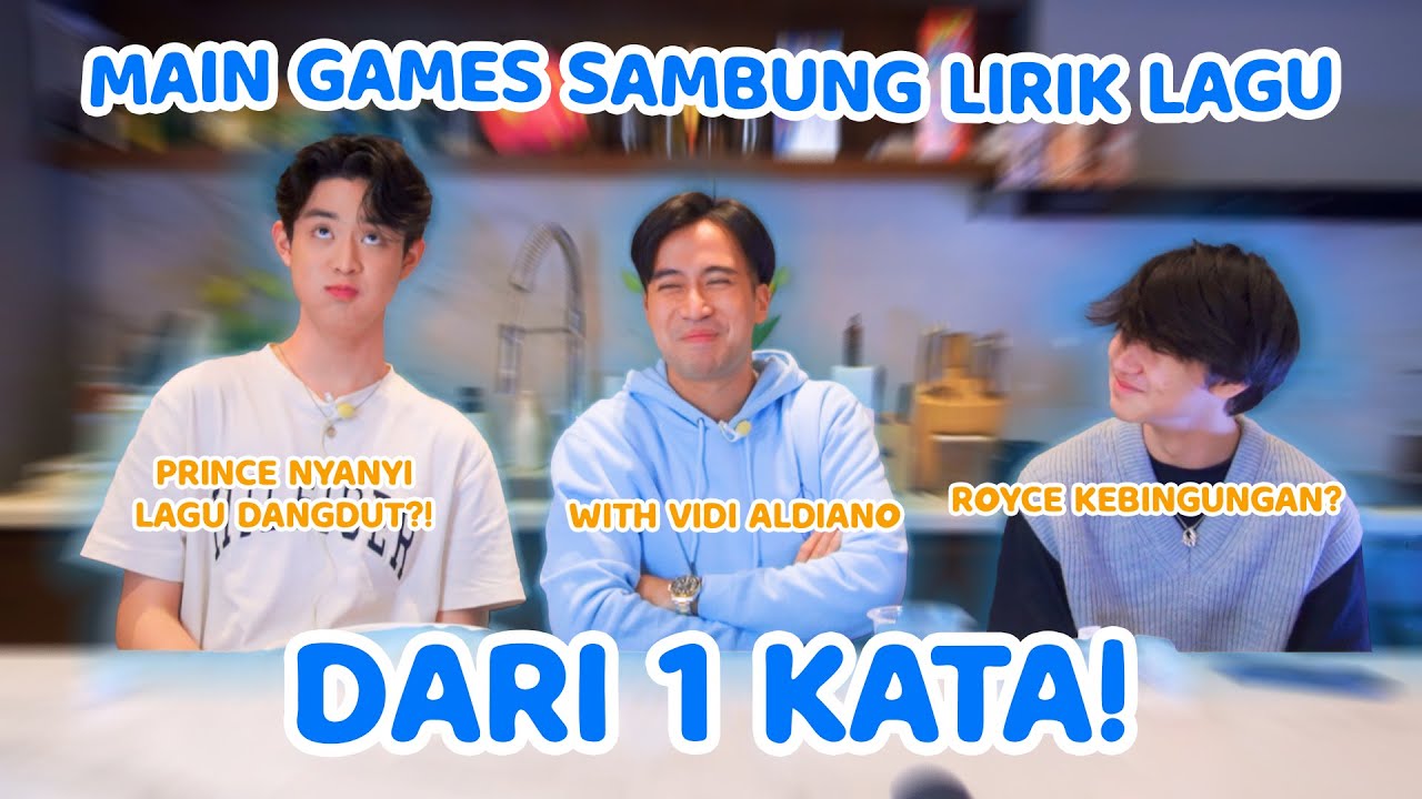 Sambung Lirik Lagu Indonesia sama Vidi Aldiano, PRINCE & ROYCE MENANG?