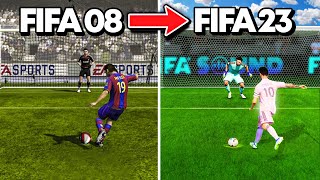 Een Penalty Scoren met Messi in elke FIFA!