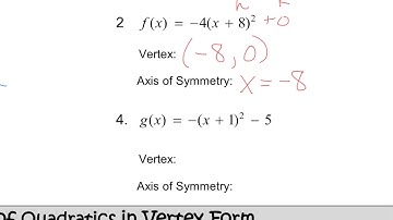 Algebra 1 - Chapter 8.4 - Part 1