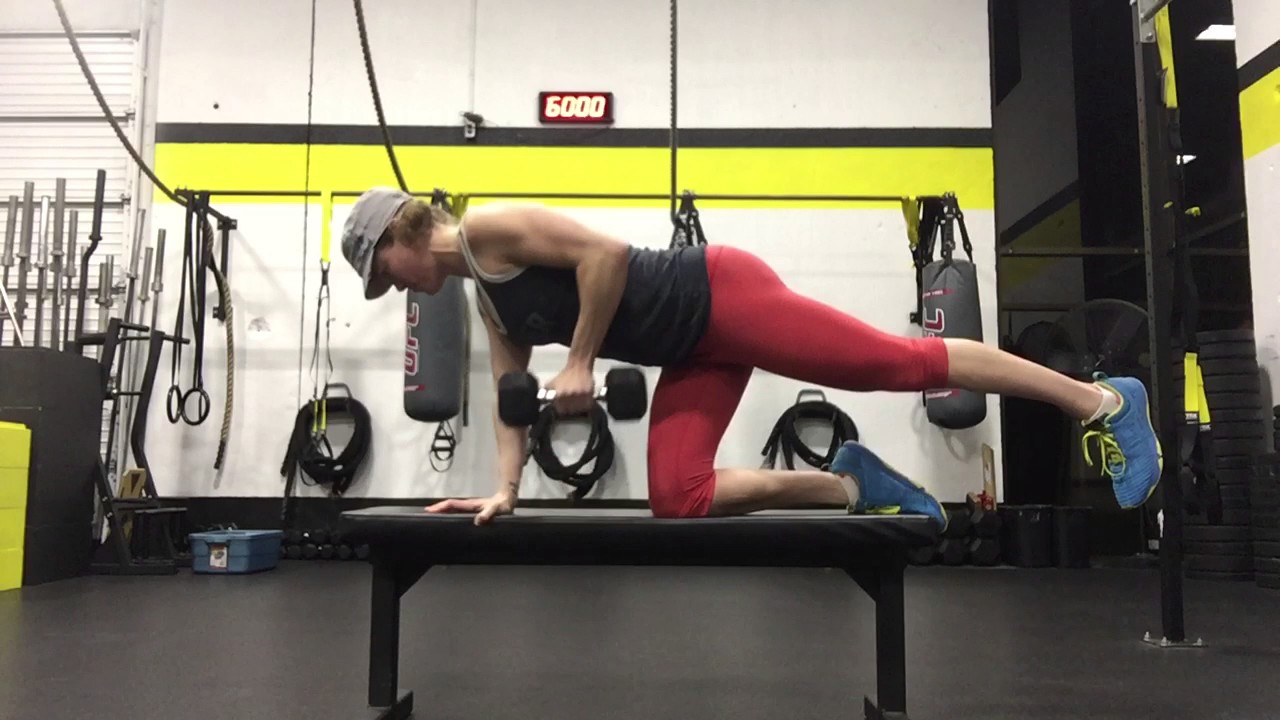 Ipsilateral Bird Dog Single Arm Row YouTube
