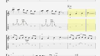 Video thumbnail of "The Lively Ones - Surf Rider - Guitar Pro Tab - PDF"