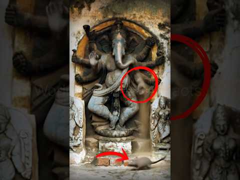 How is it possible?🤯😱 #shorts #vinayaka #ancient #temple #shiva #god #ytshorts #trending #shortsfeed