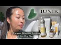 Nighttime Skincare Routine For Dry Skin (ft. korean skincare iUNIK &amp; gua sha)