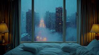 Find Peace In Your Mind When Listening To The Sound Of Rain In The City | Complete Sleep