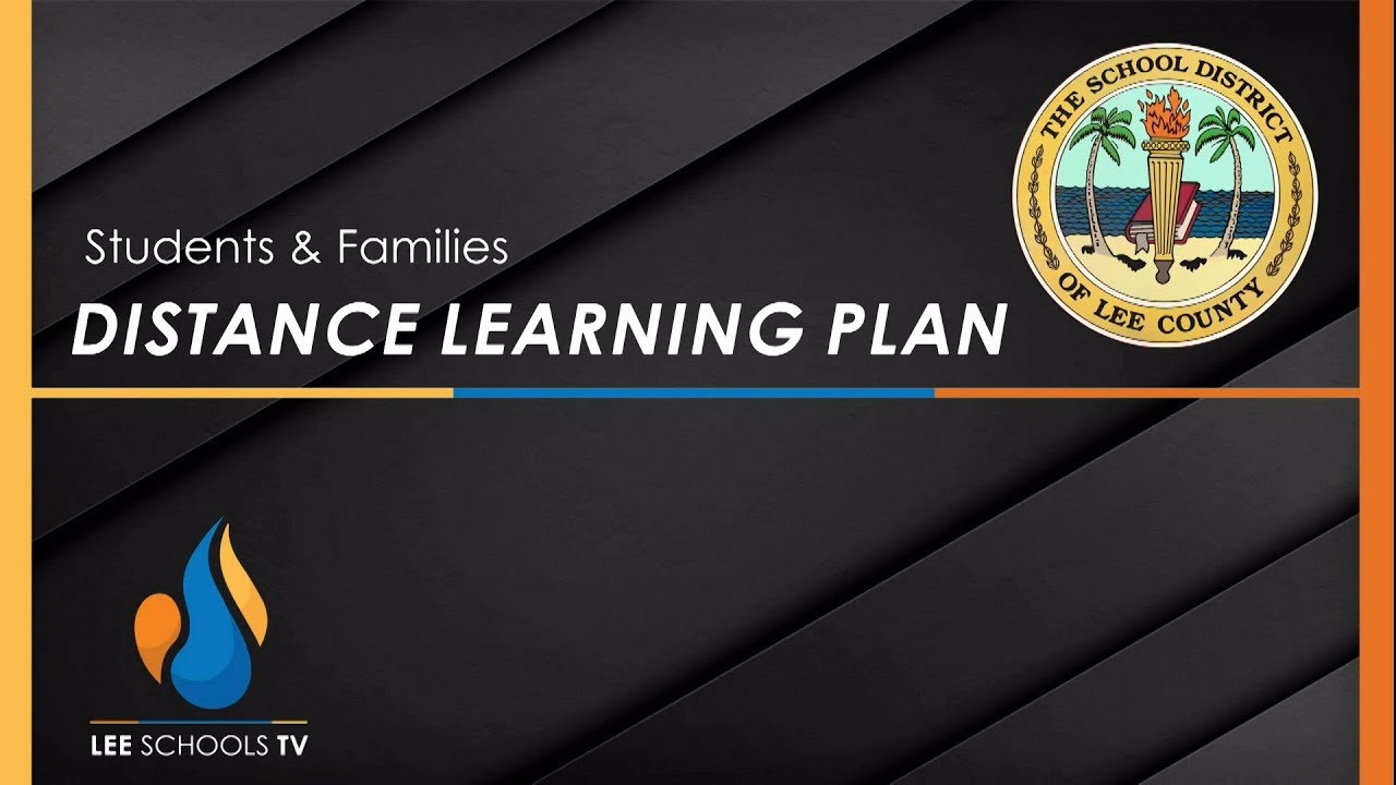 Distance Learning Plan - Students and Families - YouTube