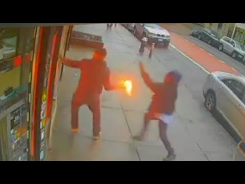Man Stops Arson Suspect From Throwing 2nd Molotov Cocktail