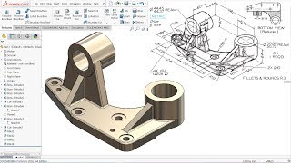 SolidWorks Tutorial for beginners Exercise 49