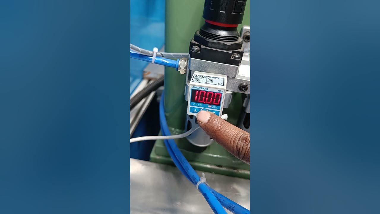 how to set air pressure sensor (Janatics) YouTube