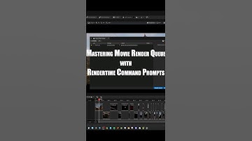 Mastering Movie Render Queue with Rendertime Command Prompts #ue5 #unrealengine5 #unrealengine