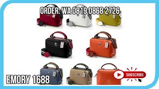 TAS EMORY SELEMPANG TERBARU, REVIEW TAS EMORY 1688 ORIGINAL, HARGA TAS EMORY