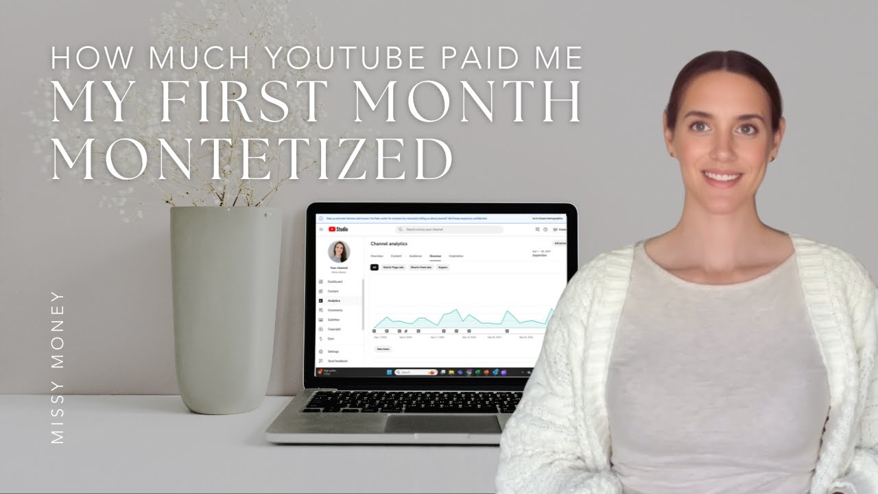How Much I Made in My First Month Monetized on Youtube | 1500 ...