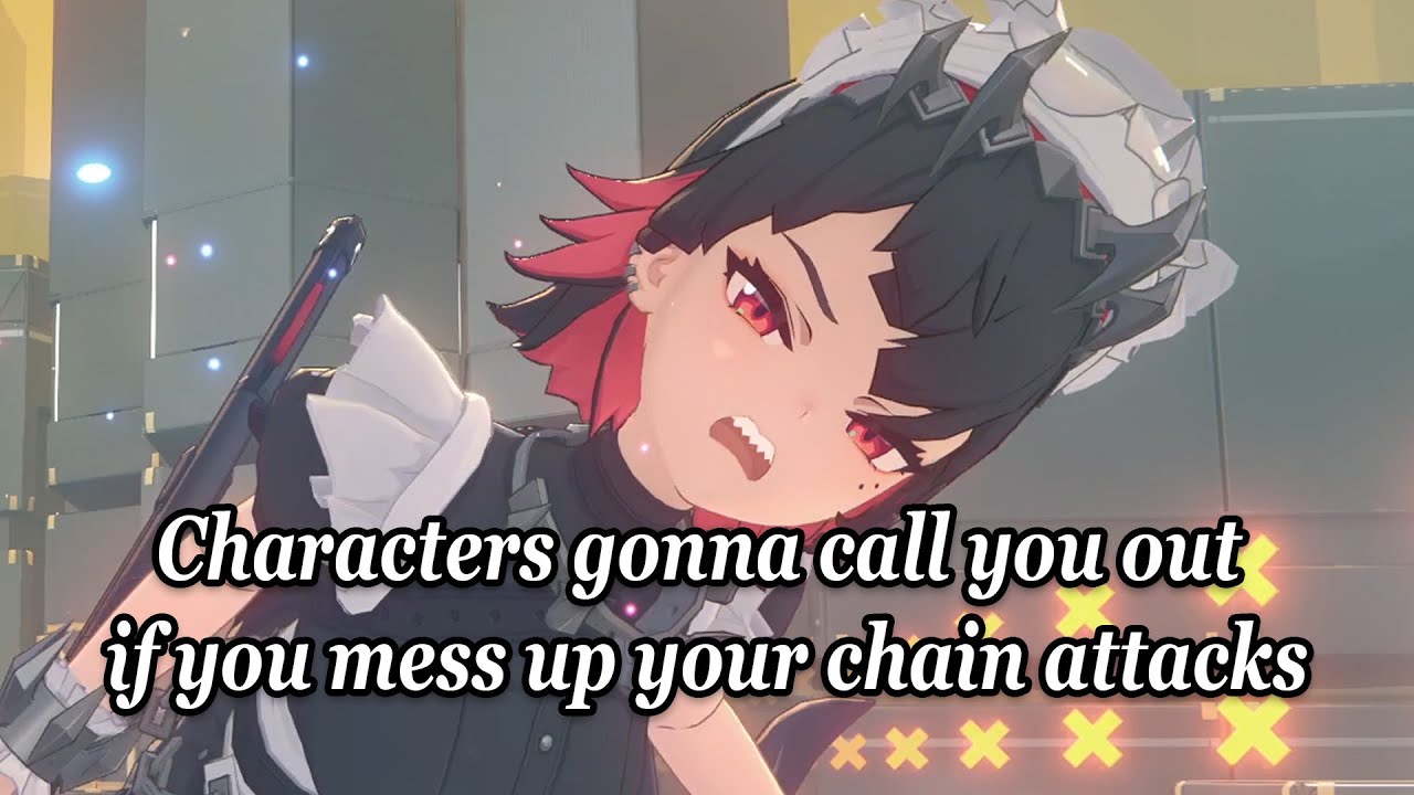 Персонажи вызовут вас, если вы запутаетесь в своих цепных атаках.
